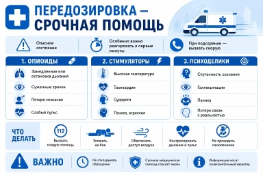 Помощь при передозировке в Люберцах