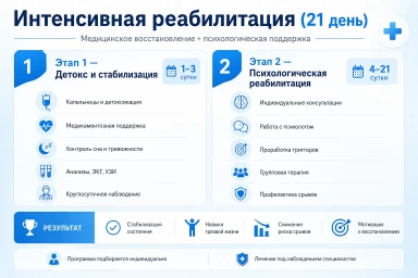 Реабилитация за 21 день в Люберцах